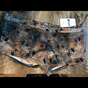 FUSED Hawaii bikini bottom skulls  NWT
